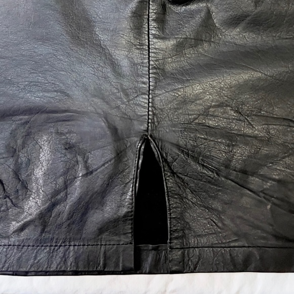 Genuine Leather Pencil Skirt - Picture 5 of 5